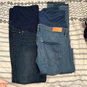 Maternity jeans - 2 pairs